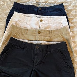 Old Navy 4 pack 3” inseam shorts size 6